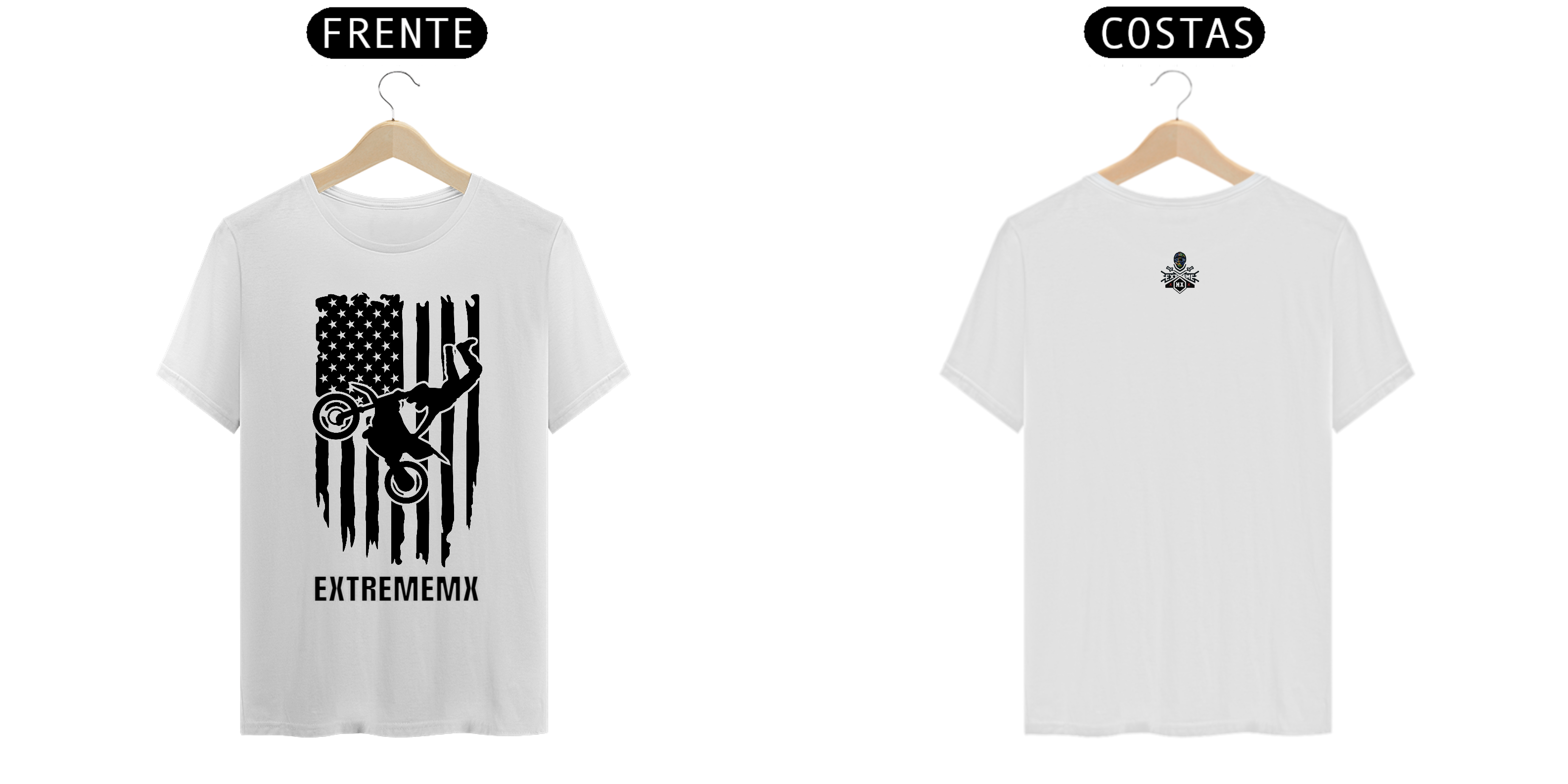 CAMISETA MASCULINA T-SHIRT PIMA EXTREME ESTAMPADA