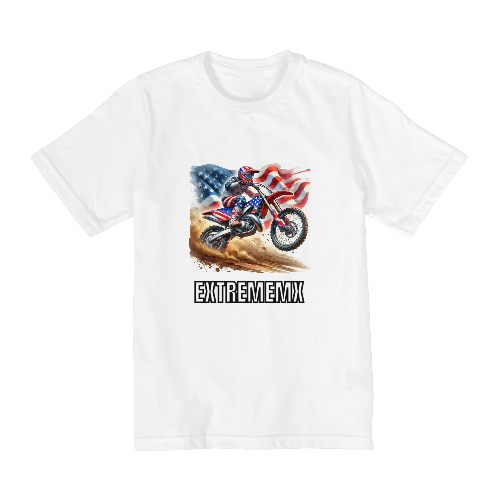CAMISETA INFANTIL QUALITY ( 2 A 8 ) ESTAMPADA