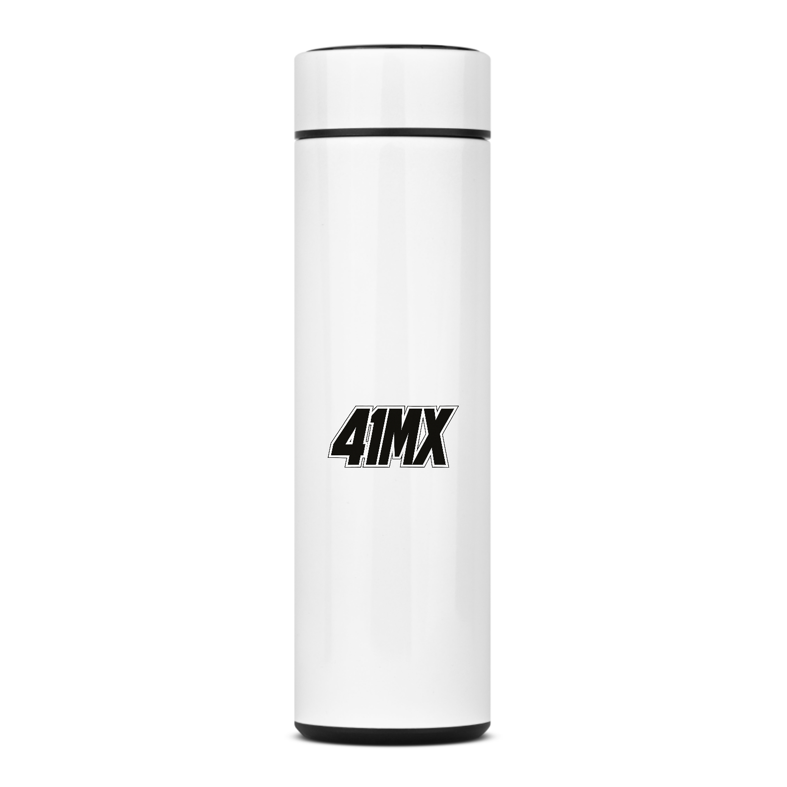 Garrafa Térmica 41MX 400ml Inox Branca com Filtro – Esporte e Escritório - 00196