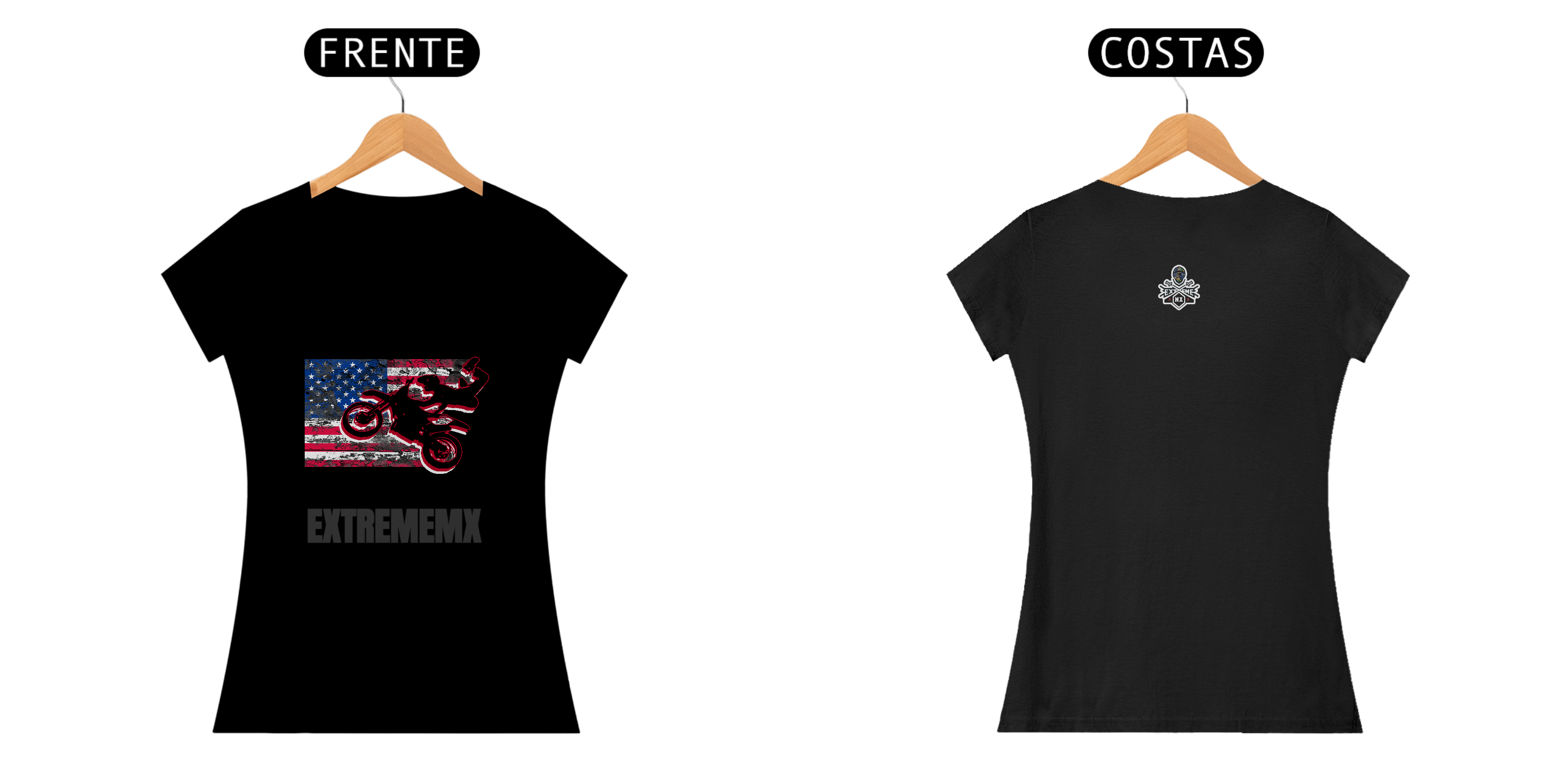CAMISETA FEMININA BABY LONG QUALITY ESTAMPADA