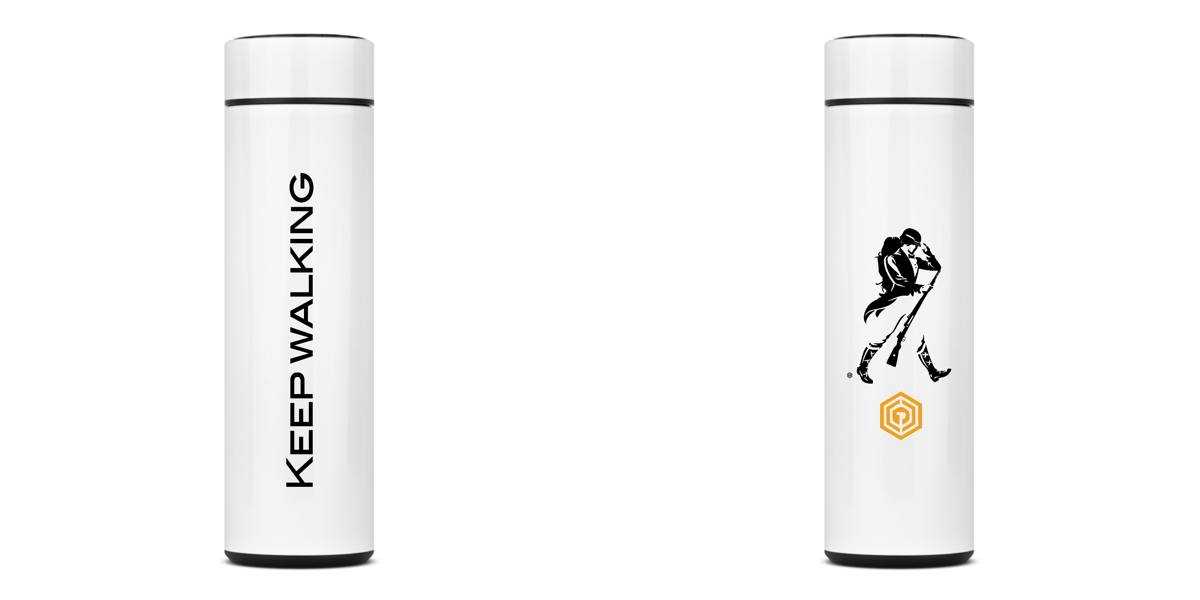 Nome do produto: Garrafa Térmica Keep Walking