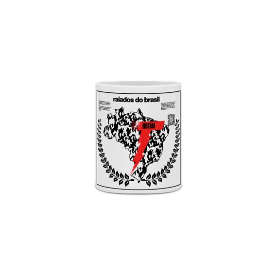 Caneca Raiados do Brasil