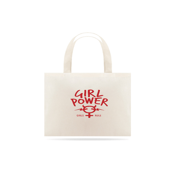 eco bag girl power