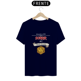 Nome do produto Sorriso do DM - Camiseta Rolagem Crítica