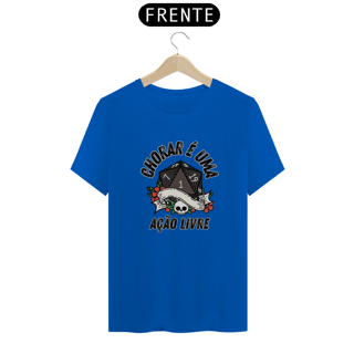 Nome do produto Chorar é uma Ação Livre - Camiseta para Jogadores de RPG