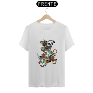 Nome do produto Camiseta - Caçadores Misteriosos - Monster Hunter Edition