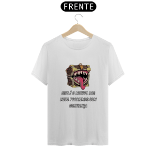 Nome do produto Problemas com Confiança - Camiseta do Baú Mímico