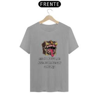 Nome do produto Problemas com Confiança - Camiseta do Baú Mímico