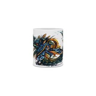 Nome do produto Caneca - Lagiacrus + Caçador