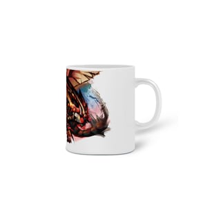 Nome do produto Caneca - Rathalos + Caçador