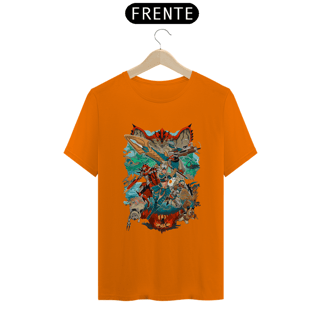 Nome do produto Camiseta - A Caçada Começa - Monster Hunter