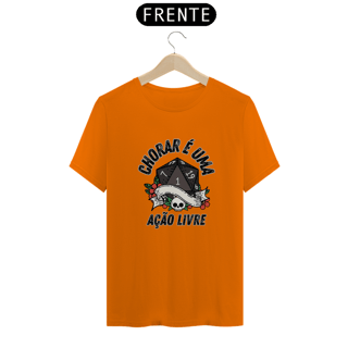 Nome do produto Chorar é uma Ação Livre - Camiseta para Jogadores de RPG