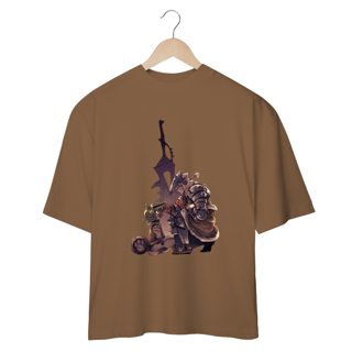 Nome do produto Camiseta Oversized - Caçador & Amigato - Monster Hunter