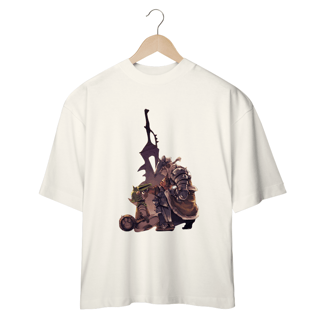 Nome do produto Camiseta Oversized - Caçador & Amigato - Monster Hunter