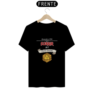 Nome do produto Sorriso do DM - Camiseta Rolagem Crítica