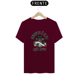 Nome do produto Chorar é uma Ação Livre - Camiseta para Jogadores de RPG
