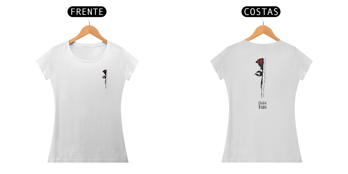 Nome do produto: T-shirt Fem. Teresa de Lisieux Minimalist