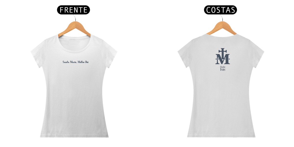 Nome do produto: T-shirt Fem. Matter Dei Minimalist