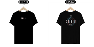 Nome do produto Tshirt Cristo Vive Glitch