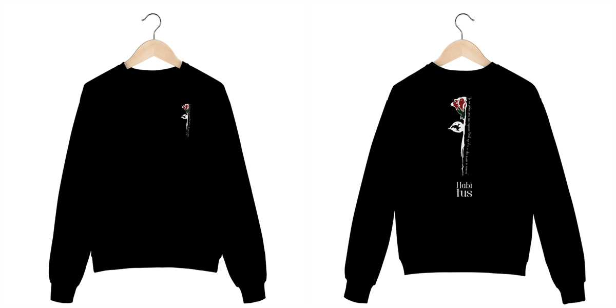 Nome do produto: Sweatshirt Teresa de Lisieux Minimalist