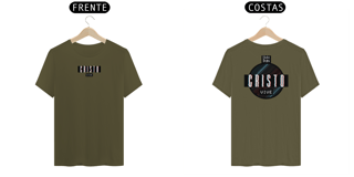 Nome do produto Tshirt Cristo Vive Glitch