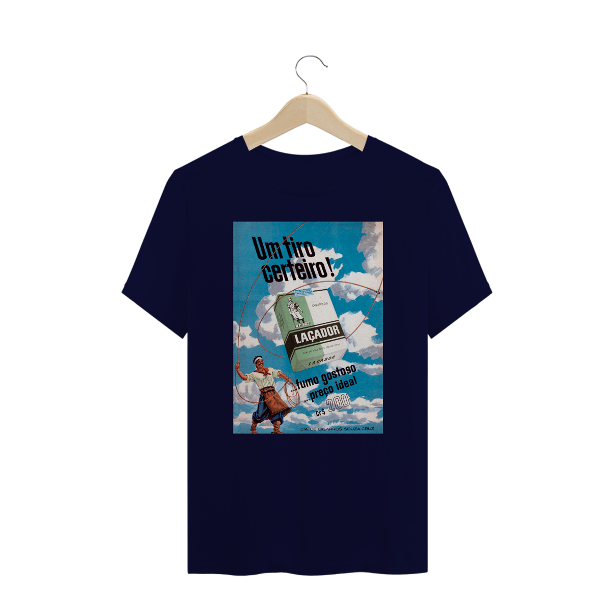 Nome do produto: Camisa Laçador Cigarros Plus Size