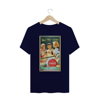 Nome do produtoCamisa Coca-Cola Now! Have a coke Plus Size