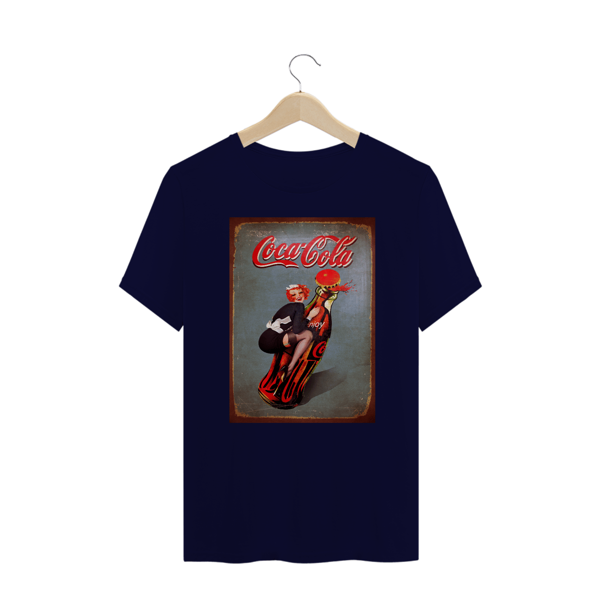 Nome do produto: Camisa Enjoy Coca-Cola Plus Size