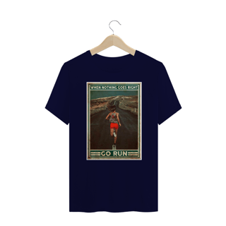 Camisa Go Run Plus Size