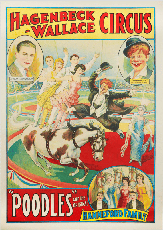 Poster Hagenbeck - Wallace Circus