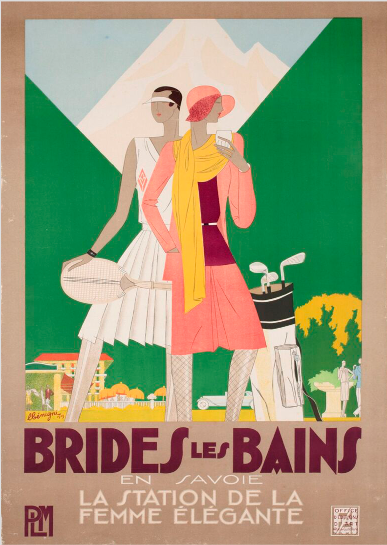 Nome do produto: Poster Brides Les Bains