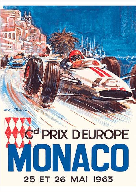 Poster Mônaco 63