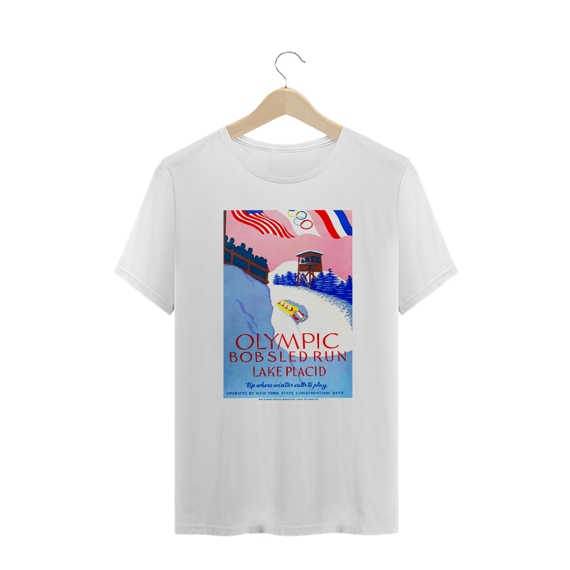 Camisa Olympic Bobsled Run Plus Size