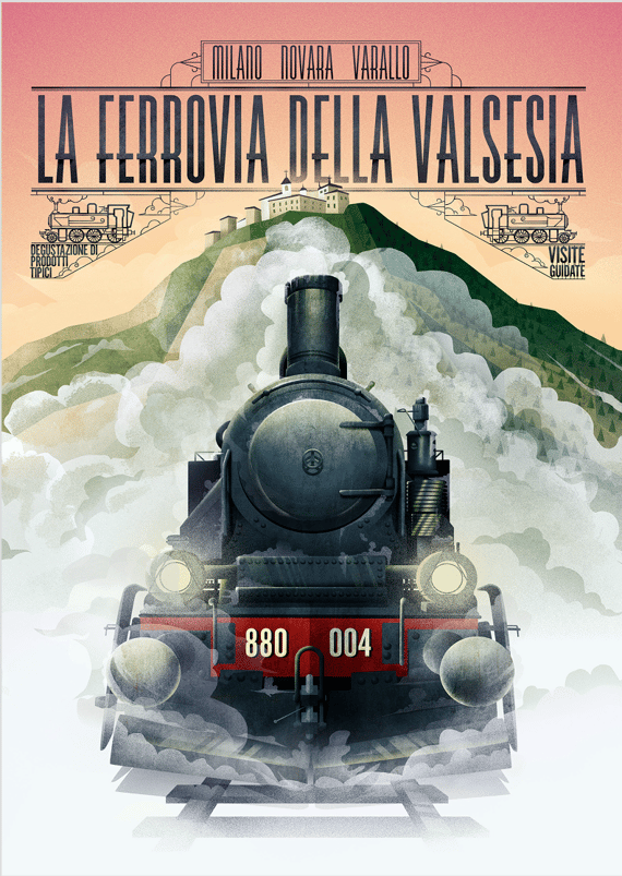 Poster La Ferrovia della Valsesia