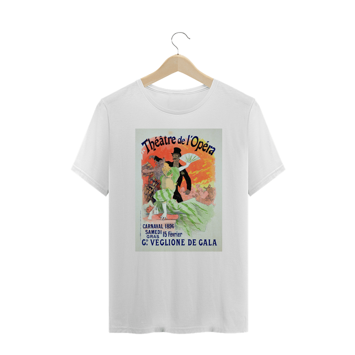 Nome do produto: Camisa Théâtre de l\'Opéra Plus Size