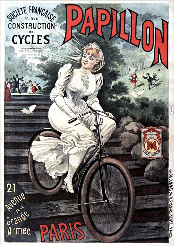 Poster Cycles Papillon
