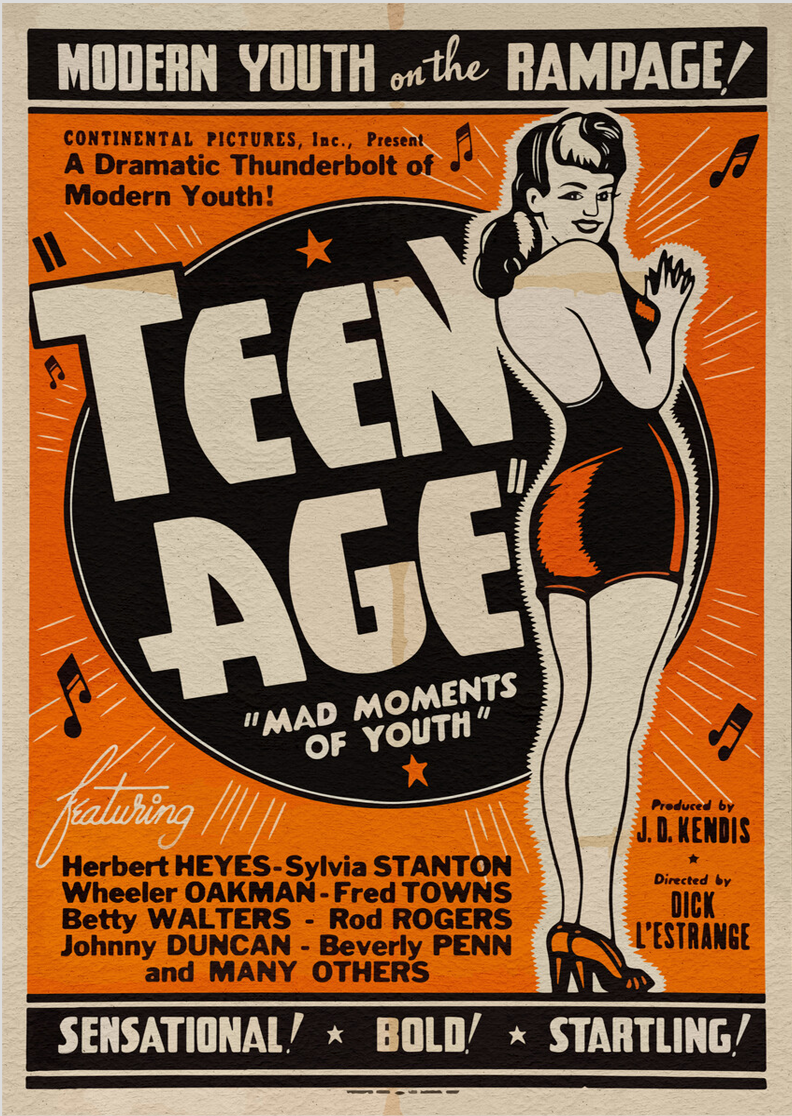 Nome do produto: Poster Teenage