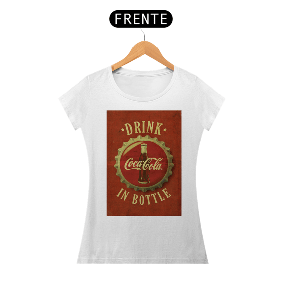 Camisa Coca-Cola Drink in Bottle