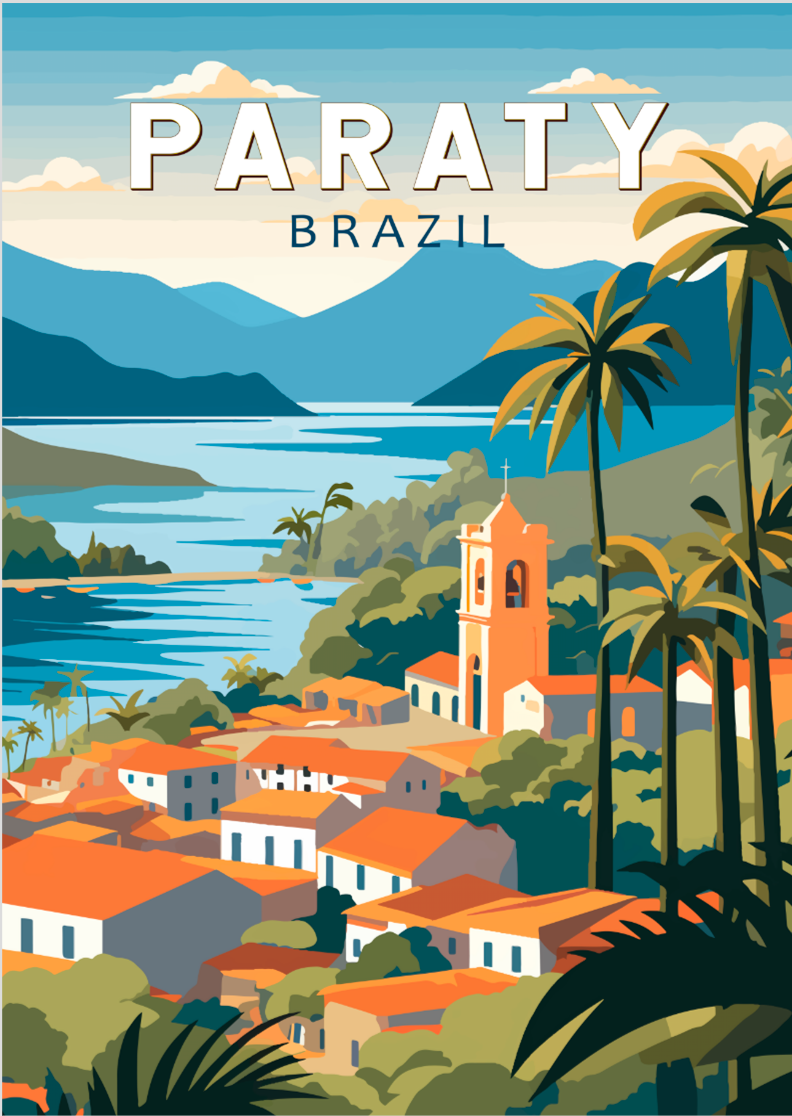 Nome do produto: Poster Paraty