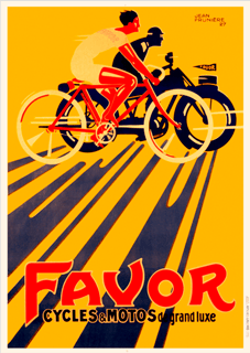 Poster Favor Cycles & Motos