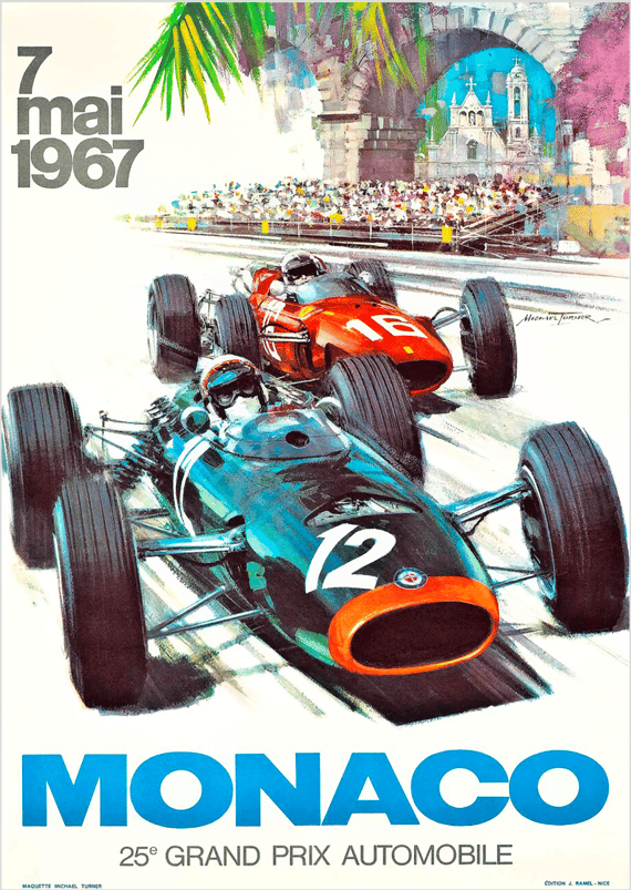 Poster Mônaco 67