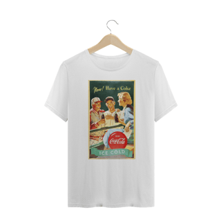 Camisa Coca-Cola Now! Have a coke Plus Size