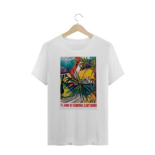 Nome do produtoCamisa 75 Anos da Ferrovia S. Gottardo Plus Size