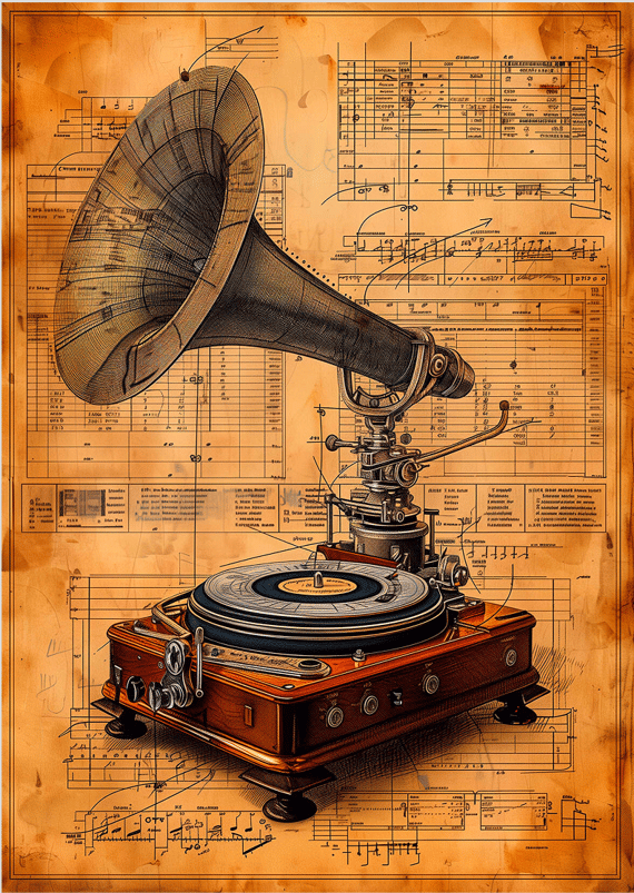 Poster Gramophone
