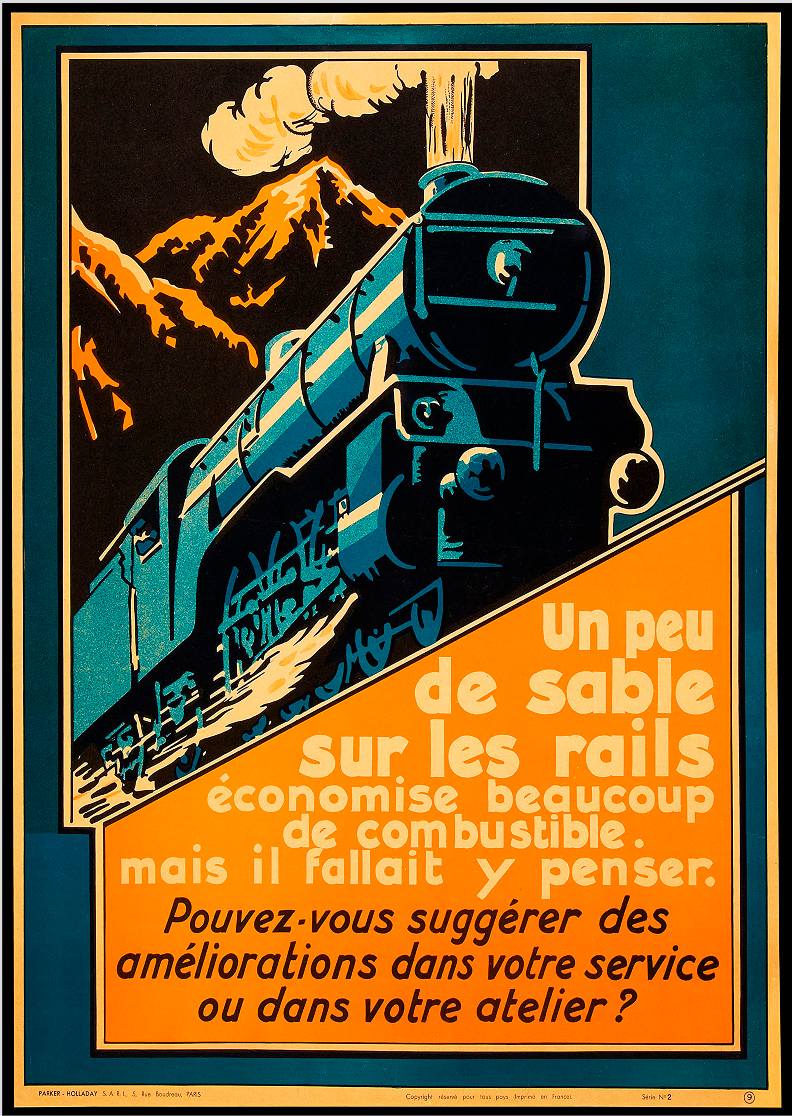 Nome do produto: Poster Les Rails