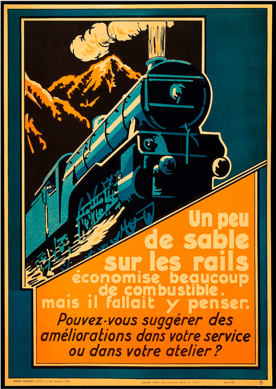 Poster Les Rails