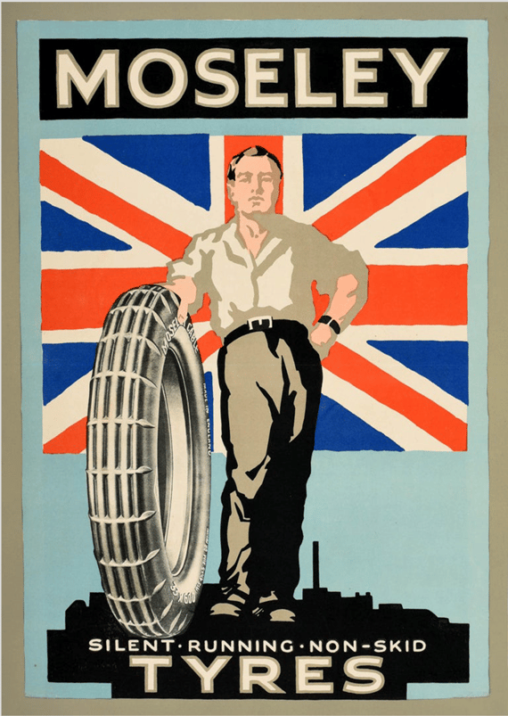 Poster Moseley Tyres
