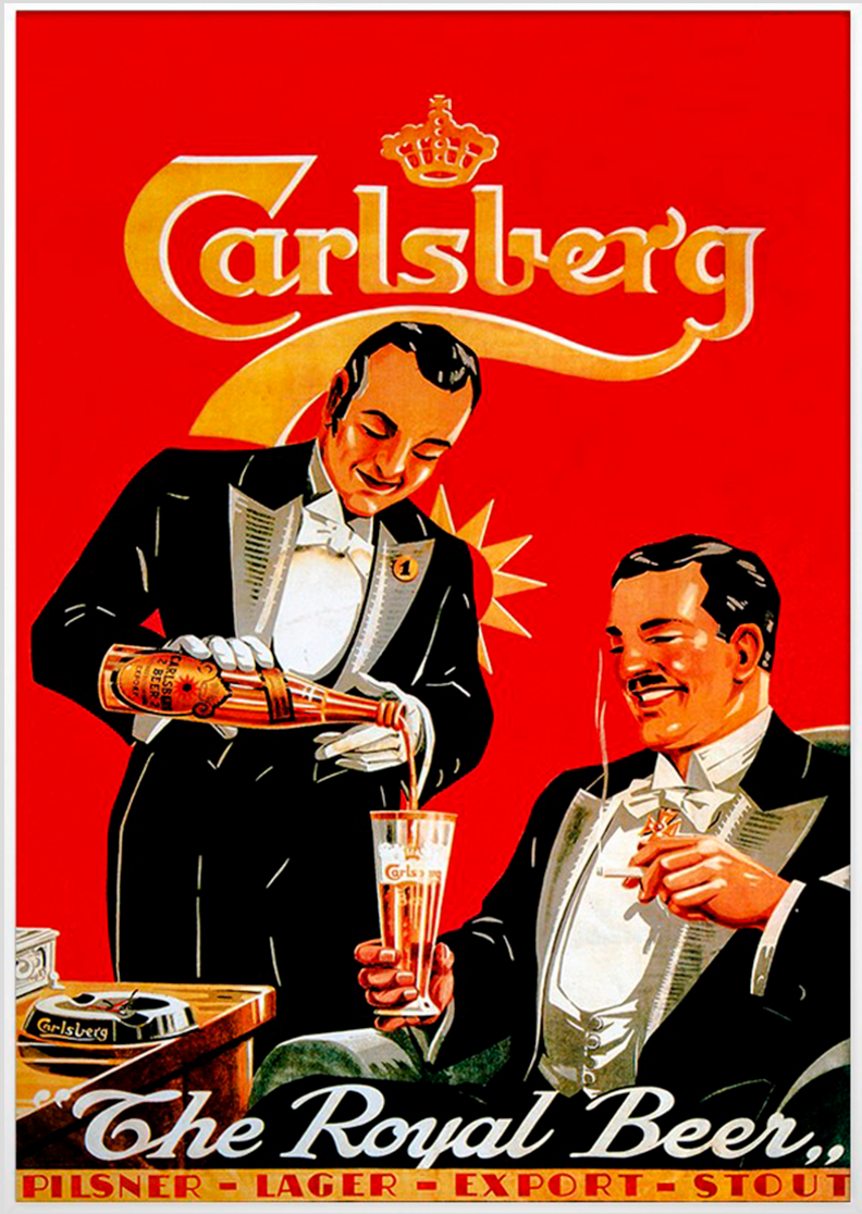 Poster Carlsberg Nome do produto: Poster Carlsberg