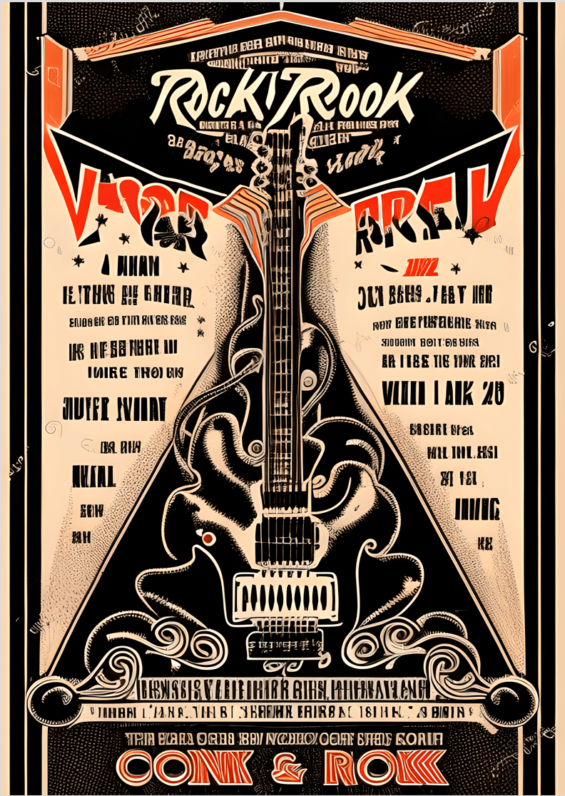 Nome do produto: Poster Rock Rook