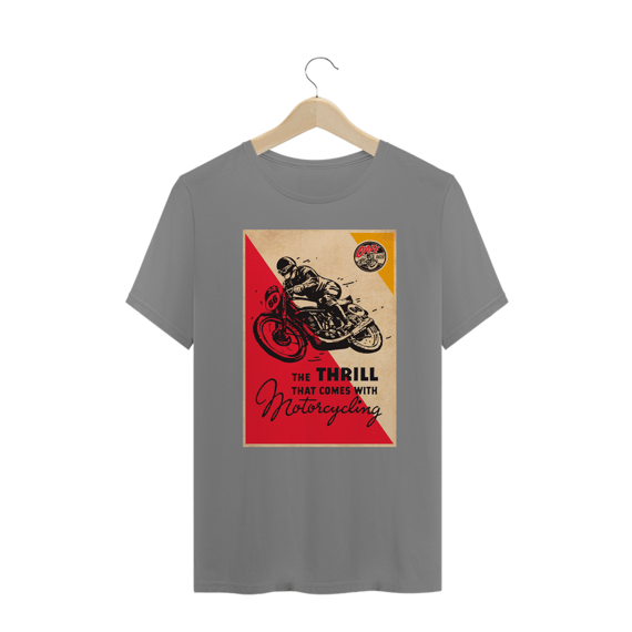Camisa Motorcycling Plus Size